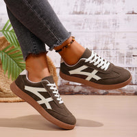 Women's Casual Lace-Up Canvas Sneakers - image 7