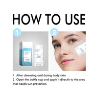 Hoygi Hyaluronic Acid Sunscreen Stick Gentle Moisturizing UV Protection For Sunburned And Reddened Skin - image 5