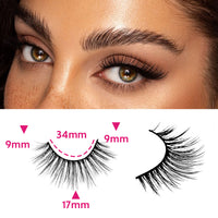 3D Faux Mink False Eyelashes - Style 02 - image 1