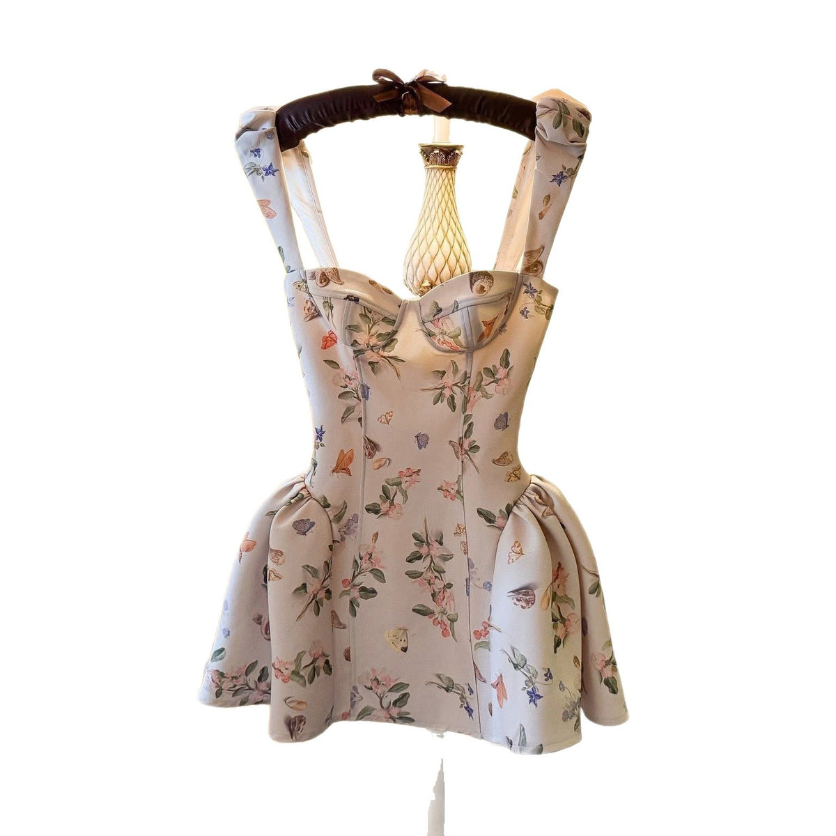 French Style Printed Dress - image 4