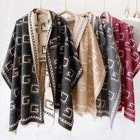 Warm Cashmere-like Thick Shawl Long Wild Scarf - image 1