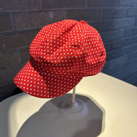 Dot Pattern Bow Tie Strap High-profile Appearance Level Sun Protection Baseball Cap - image 3