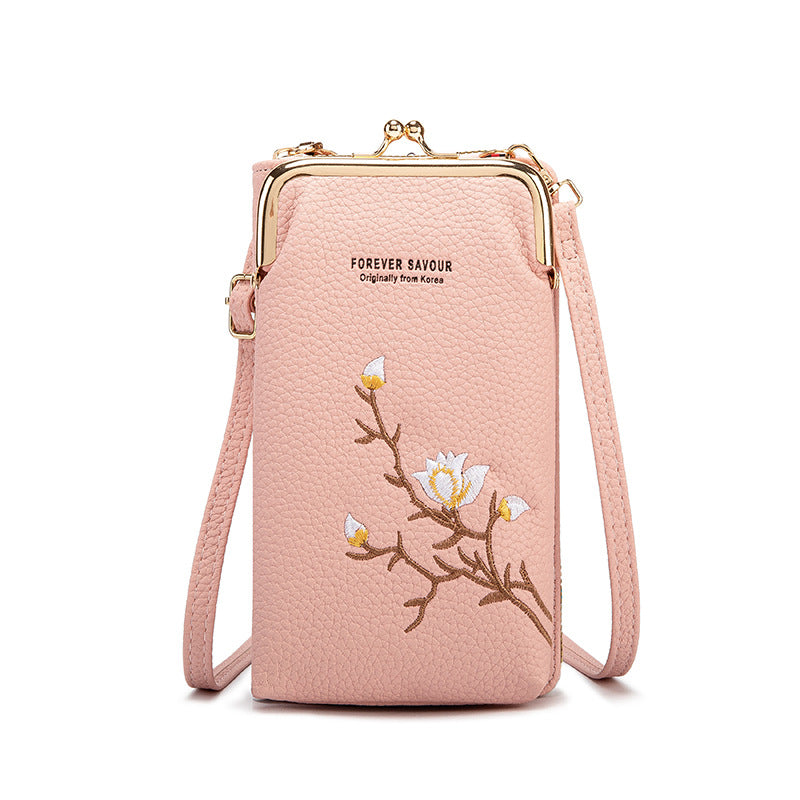 Embroidered Mini Crossbody Phone Purse - image 9