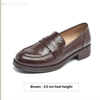 Women's Black Leather Pumps - image 4