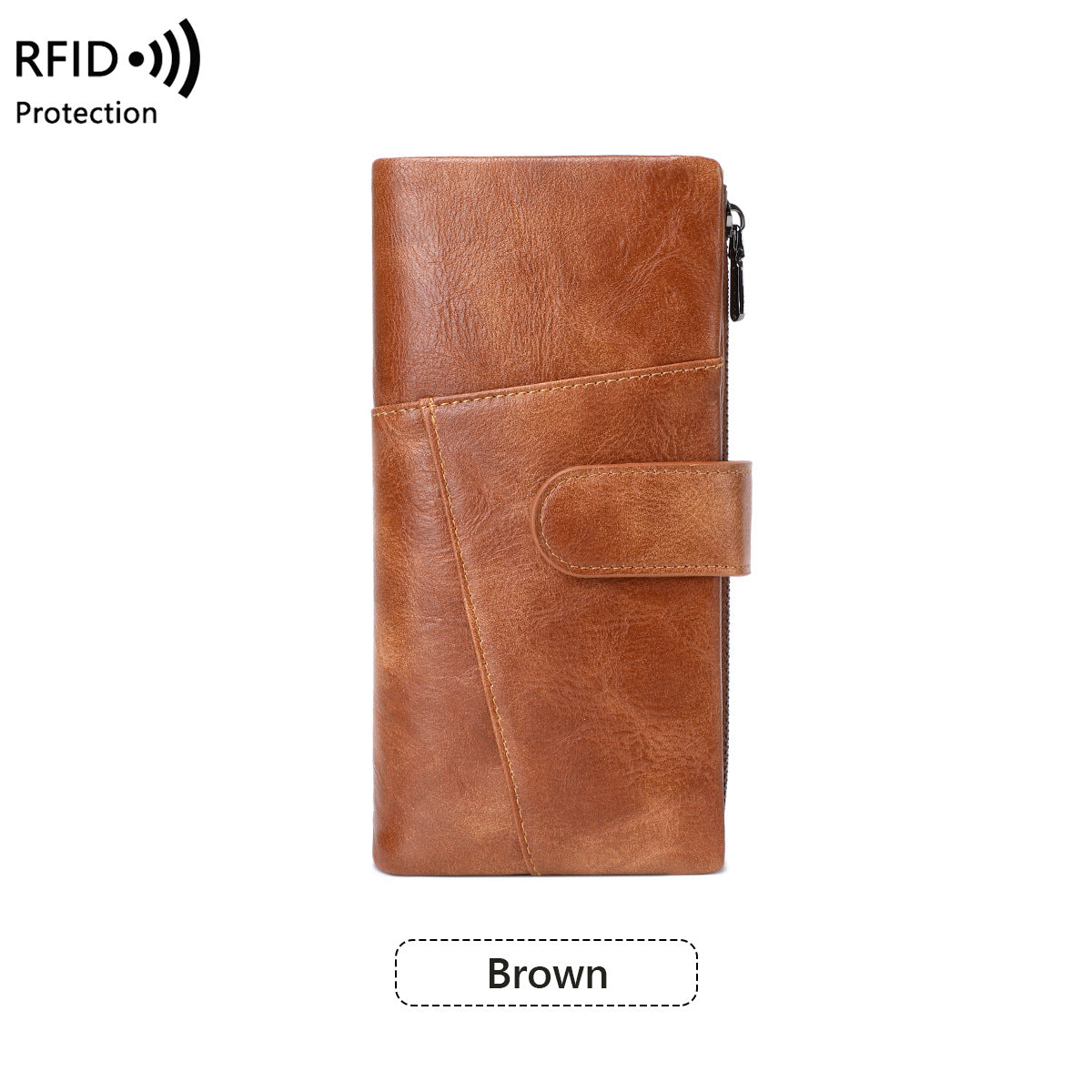 RFID Blocking Zip Around Long Wallet - image 9