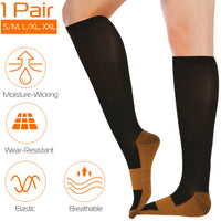 Calcetines de compresión hasta la rodilla - image 1