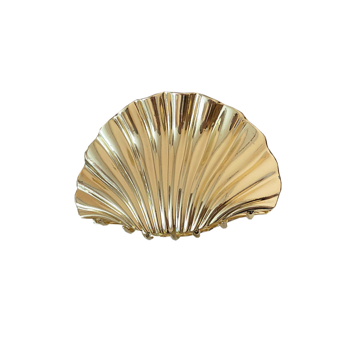 Gold & Silver Shell Claw Clip
