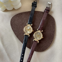 Vintage Mini Brown Women's Watch - image 1