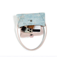 Embroidered Handbag Shoulder Bag - image 1