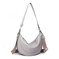 Vintage Crescent Crossbody Bag - image 5