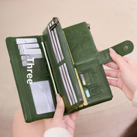 RFID Blocking Zip Around Long Wallet - image 1