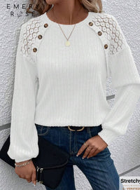 Fashionable And Casual Warm Women's Long Sleeved Sweater - image 2