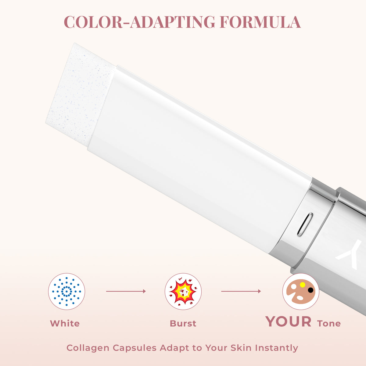 C-F022 Color-changing Foundation Stick - image 3