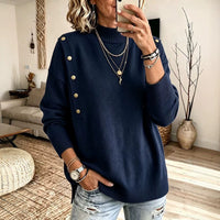 Women's Button Front Knit Sweater - image 4