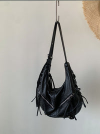 Retro Minimalist Large Shoulder Bag - image 6