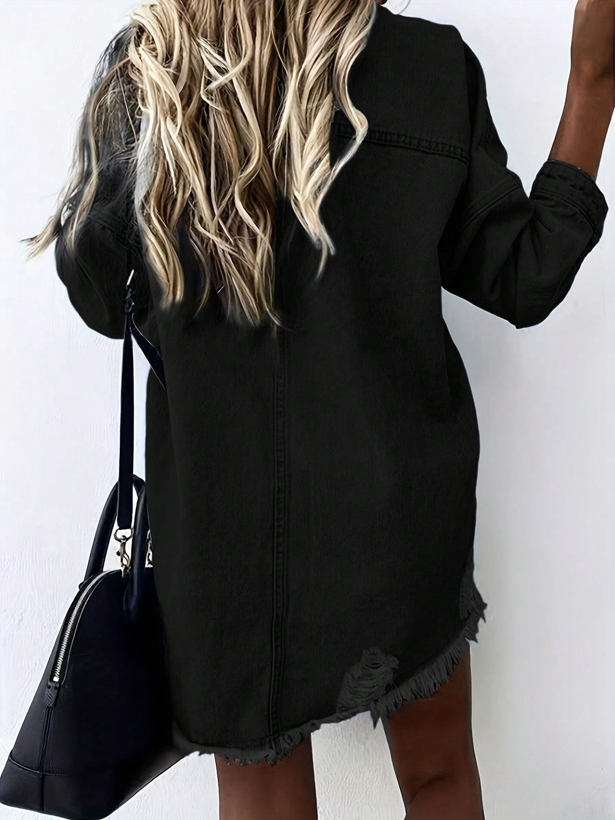 A Multifunctional Denim Jacket For Women's Denim Clothing - image 2