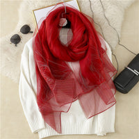 Casual Silk Scarf - image 1