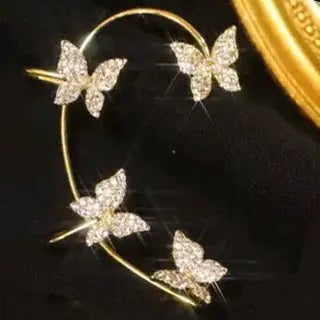 Butterfly Ear Cuff & Hook Earrings - image 7