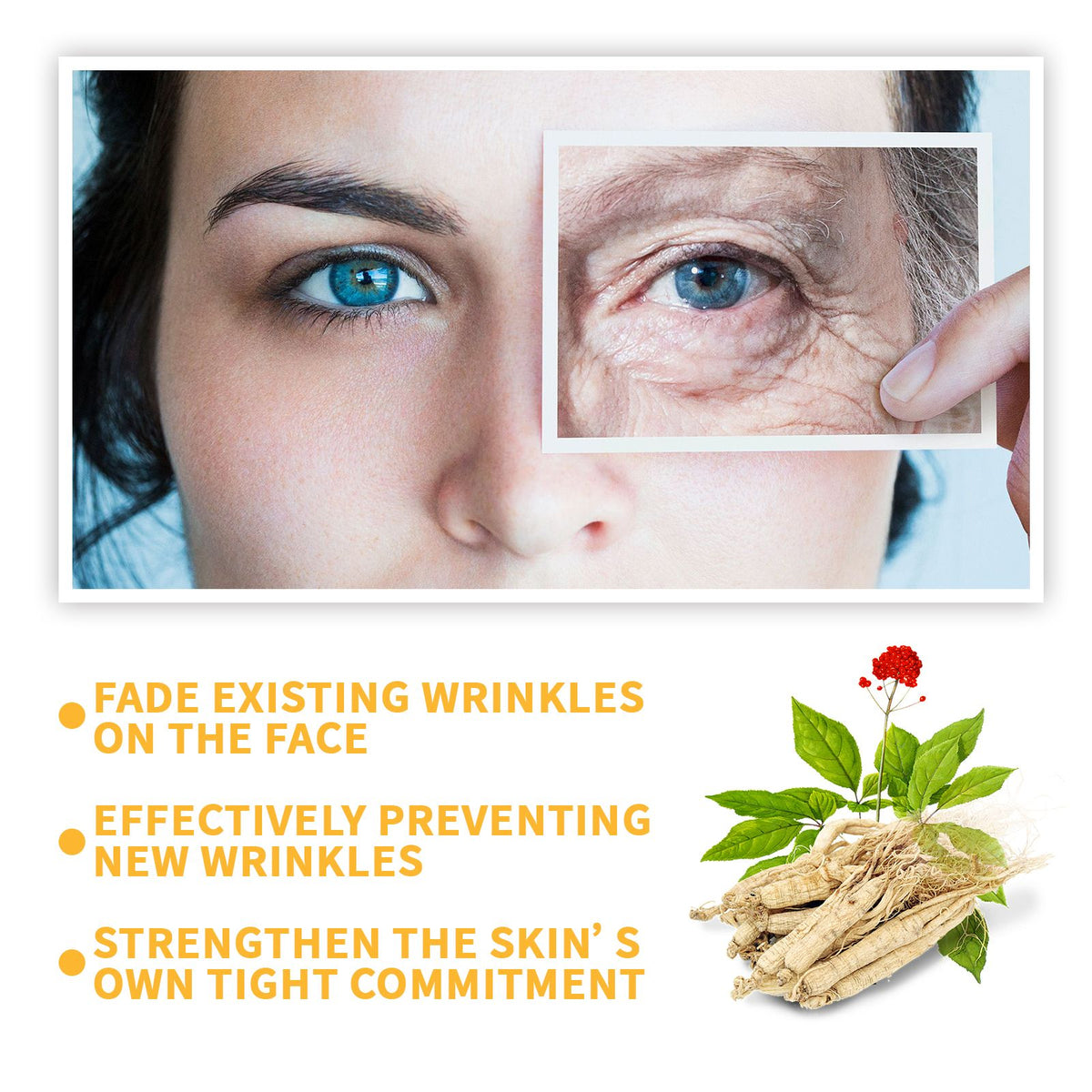 EELHOE Ginseng Essence For Fading Fine Lines, Firming Face, And Moisturizing Skin Serum - image 2
