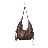 Retro Minimalist Large Shoulder Bag - image 5