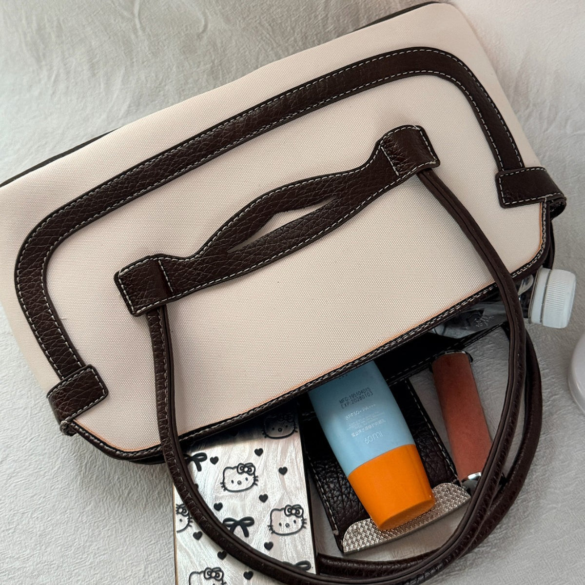 Vintage Multi-Way Shoulder Handbag - image 2