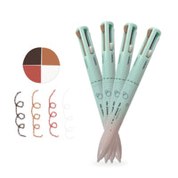 4 In 1 Makeup Pen Multifunctional Makeup Pen With Eyeliner, Lip Liner, Eyebrow Pencil - image 6