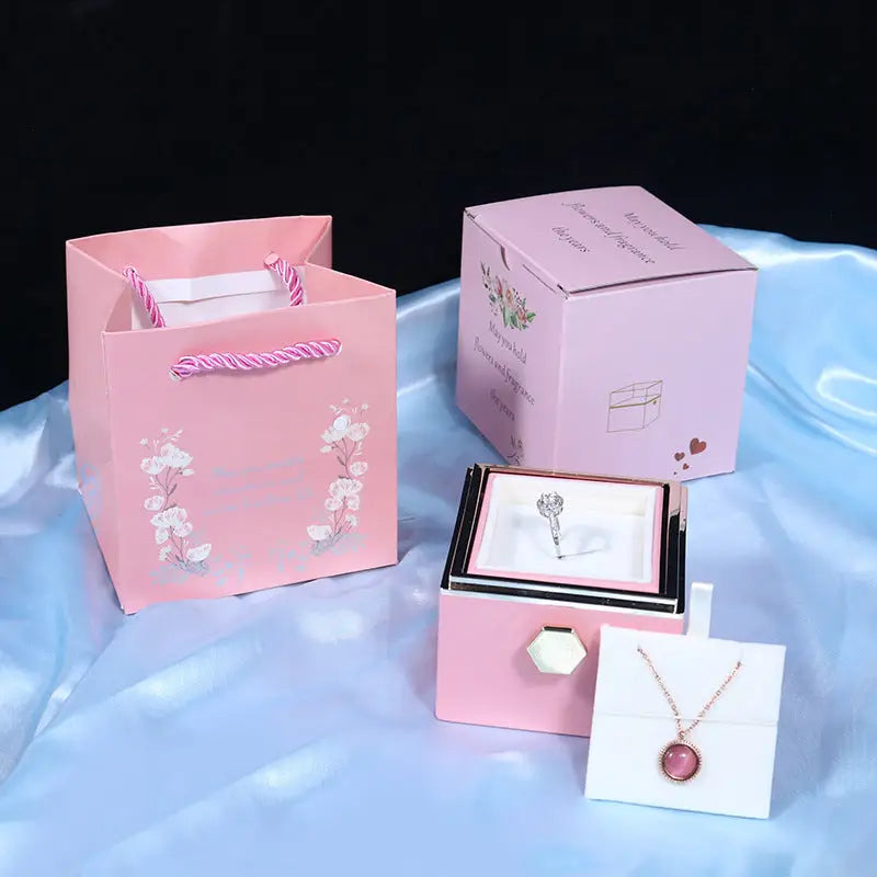 Rotating Rose Jewelry Gift Box - image 9