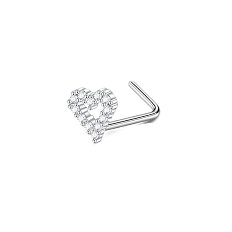 Zircon Nose Stud - image 10
