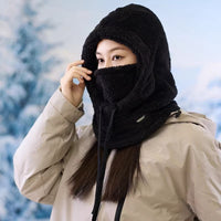 Warm Knit Hat and Scarf Set - image 1