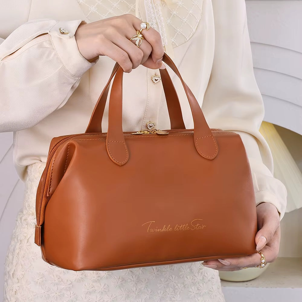 Large Travel Makeup Bag, Waterproof Toiletry Bag - image 8