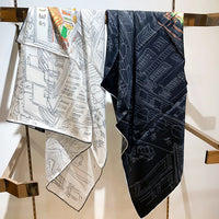 Large Square Silk Scarf - image 5