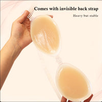 Women's Invisible Silicone Bra Adjustable Straps Lightweight Comfort Natural Lift For Daily Casual Sports - image 2