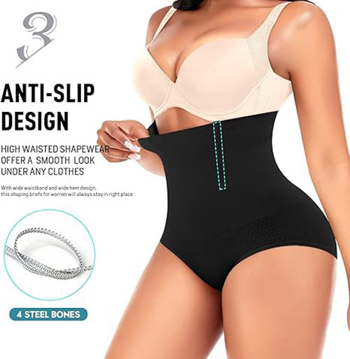 Tummy Control Shapewear - Women's Compression Underwear With Tummy Tuck & Panty Shaper - image 8