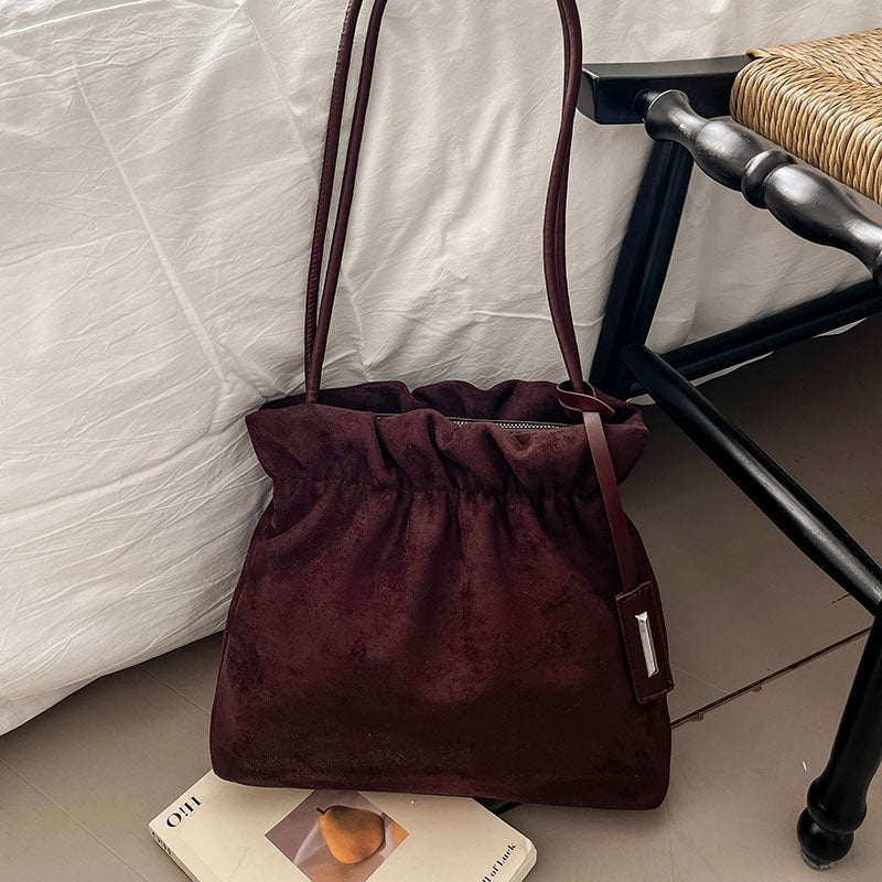 Retro Large Bucket Bag - image 9