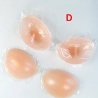 Women's Silicone Adhesive Strapless Backless Bra, Reusable Invisible Push Up Sticky Bra - image 2
