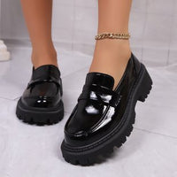 Women's Thick Sole Casual Leather Shoes - image 7