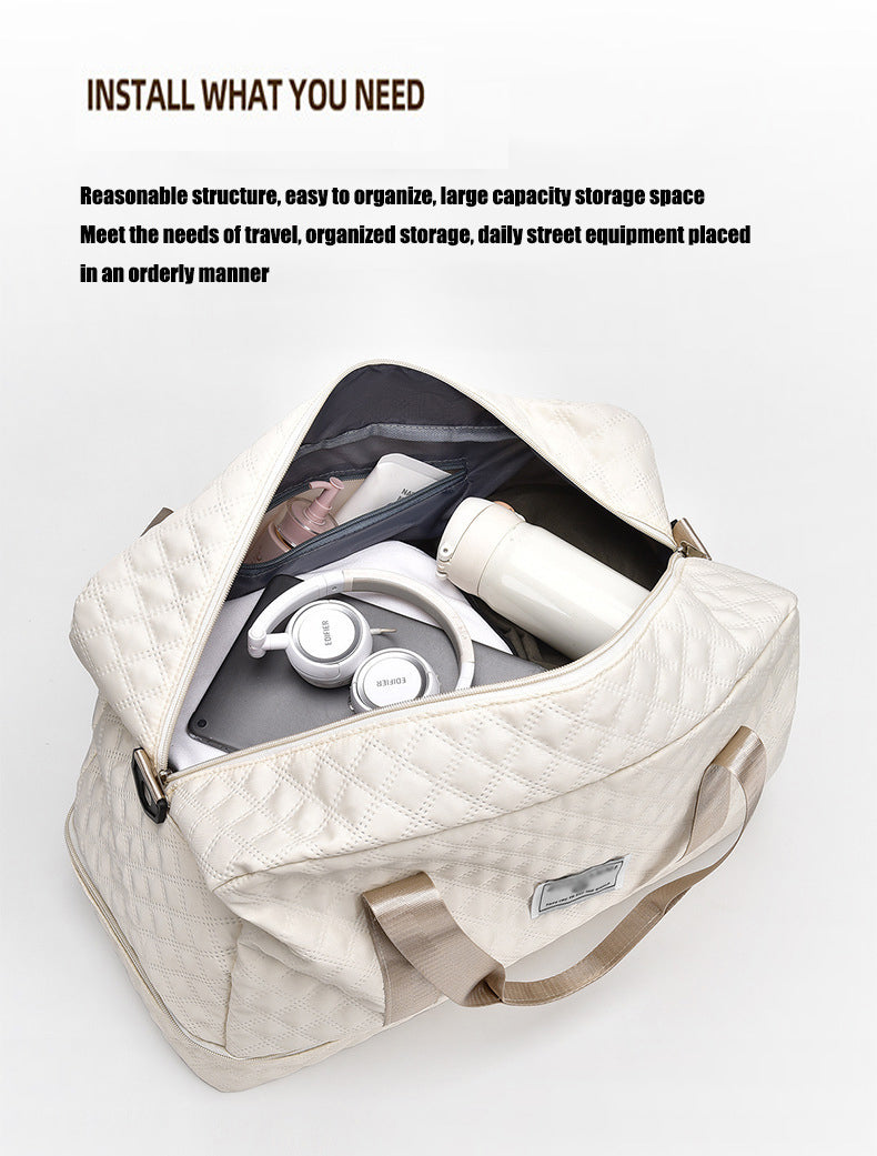 Bolso de gimnasio y viaje multifuncional con bolsillo seco y húmedo - image 3