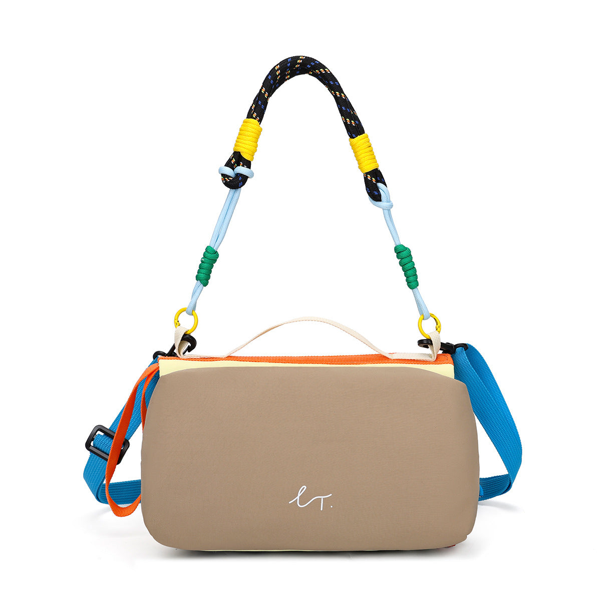 Contrast Color Mini Phone Handbag - image 5