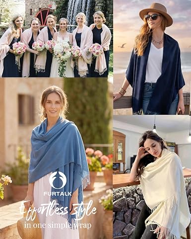 Women's Soft Shawl Wrap Scarf For Wedding, Travel And Evening Wear - image 2