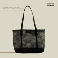 Bolso tipo tote de rombos acolchados - image 3