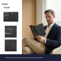 Multi-Card Passport Holder with Tracker Pocket - image 2