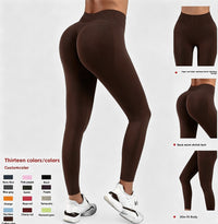 Women's High Waisted Tummy Control Full Length Yoga Leggings - image 9
