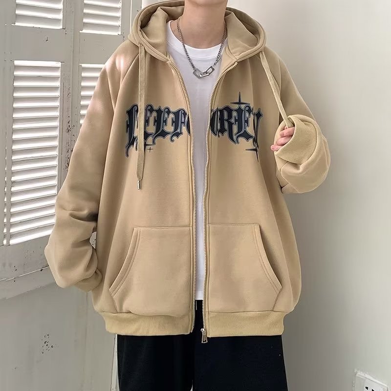 Hooded Knit Cardigan Jacket - image 8
