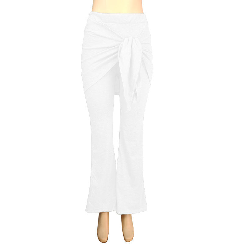 Pleated Skirt Leggings