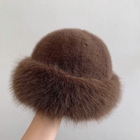 Women's Faux Fur Winter Hat - image 2