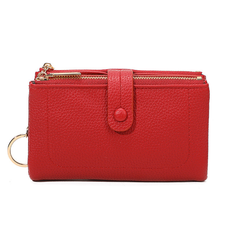 Women's Dual Zipper Coin Purse - image 3