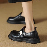Women's Chunky Sole Hook-and-Loop Loafers - image 1