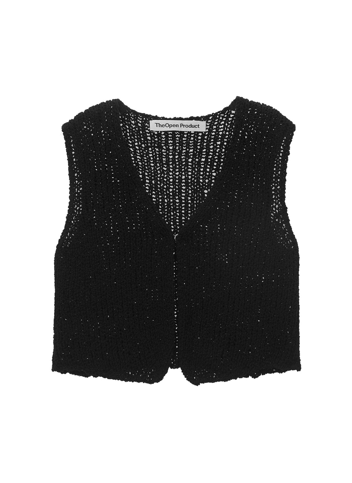 V-Neck Knit Sweater Vest - image 4