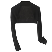 Shawl Outer Match Women's Summer Sun Protection Cardigan Short Ice Silk Knitted Air Conditioning Shirt - image 5