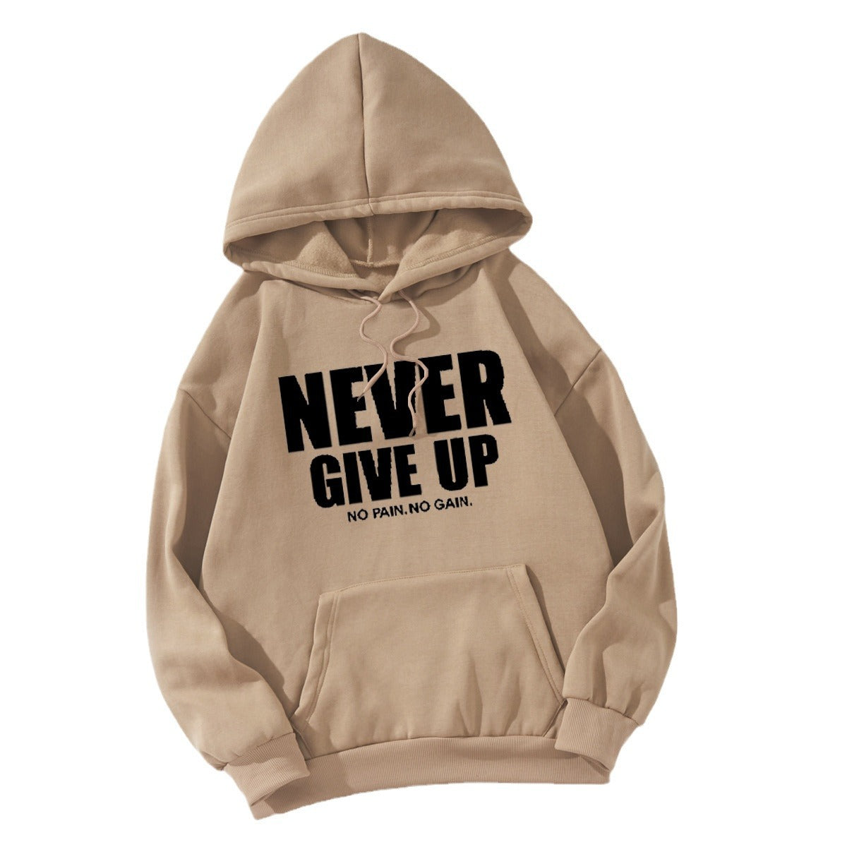 Women's Letter Print Hooded Sweatshirt - image 5